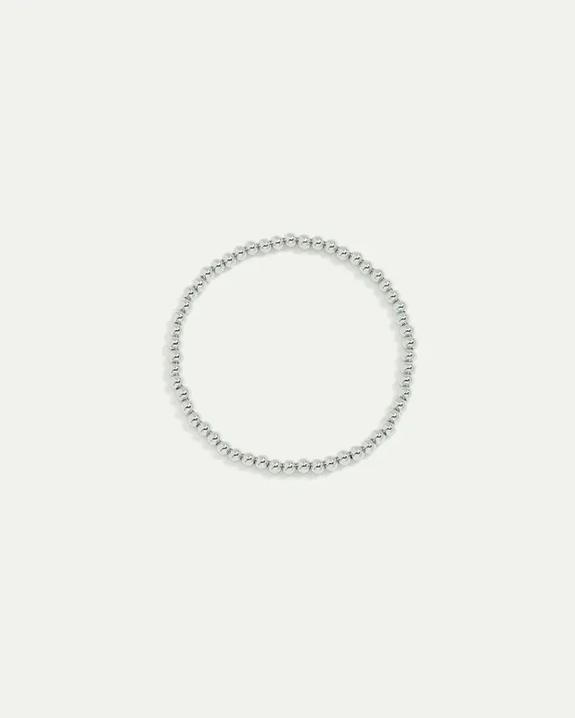 Stainless Steel Beaded Bracelet sold by Reitmans