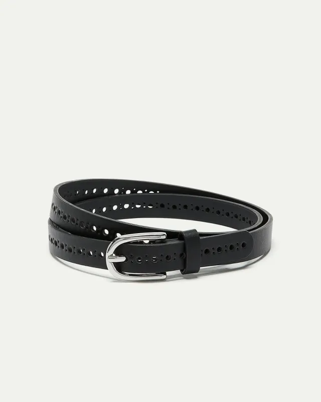 Skinny Faux Leather Belt made by Reitmans