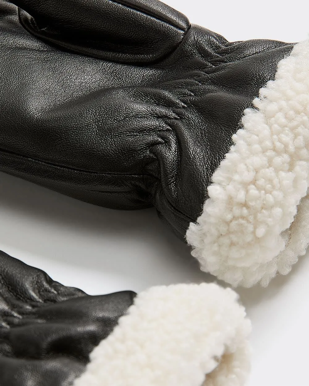 Leather Mitts with Sherpa Lining sold by Reitmans product image thumbnail 2