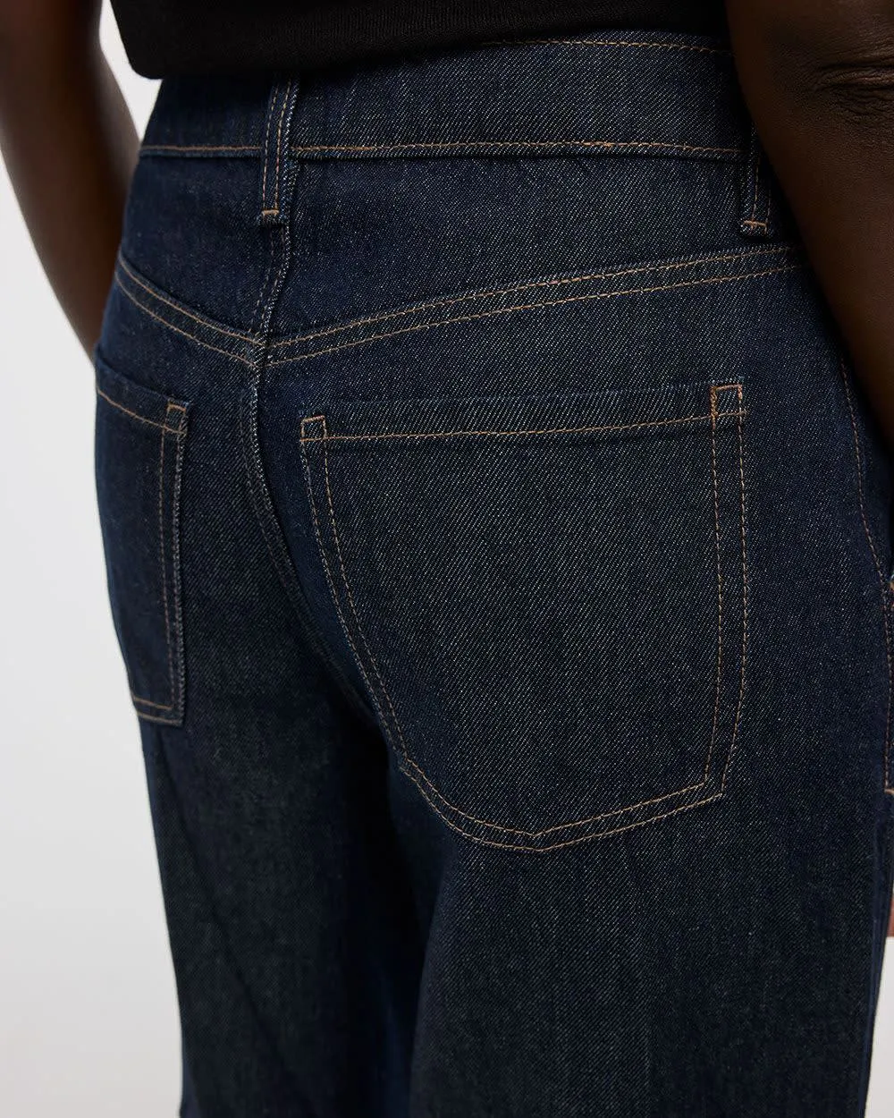 Wide-Leg High-Rise Jean with Pleats sold by Reitmans product image thumbnail 5