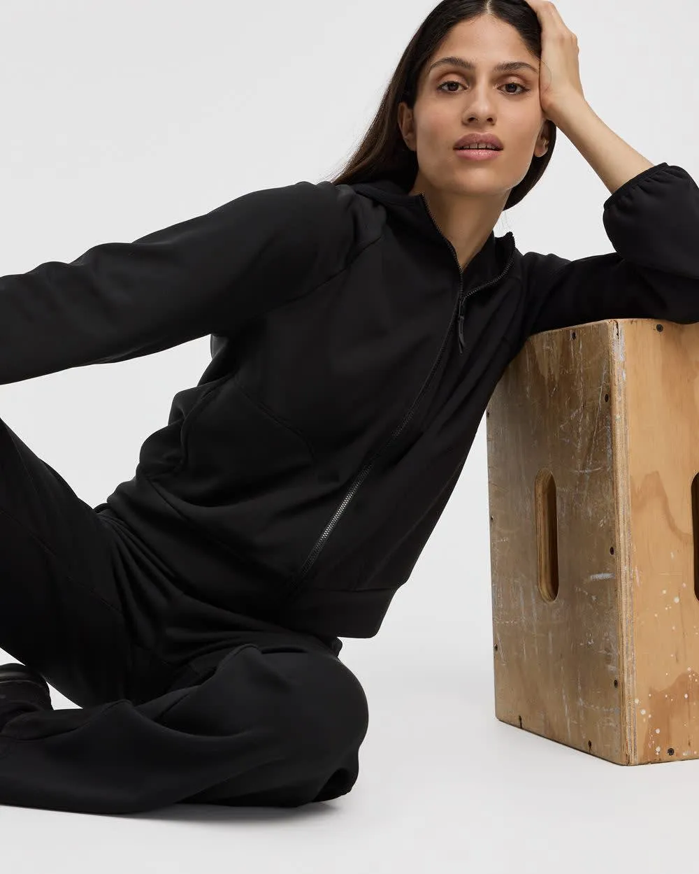 Hooded Fleece Jacket - Hyba sold by Reitmans product image thumbnail 3