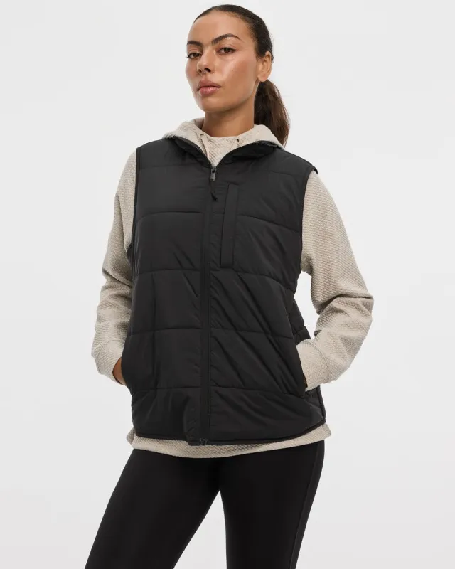 Sleeveless Puffy Vest - Hyba sold by Reitmans