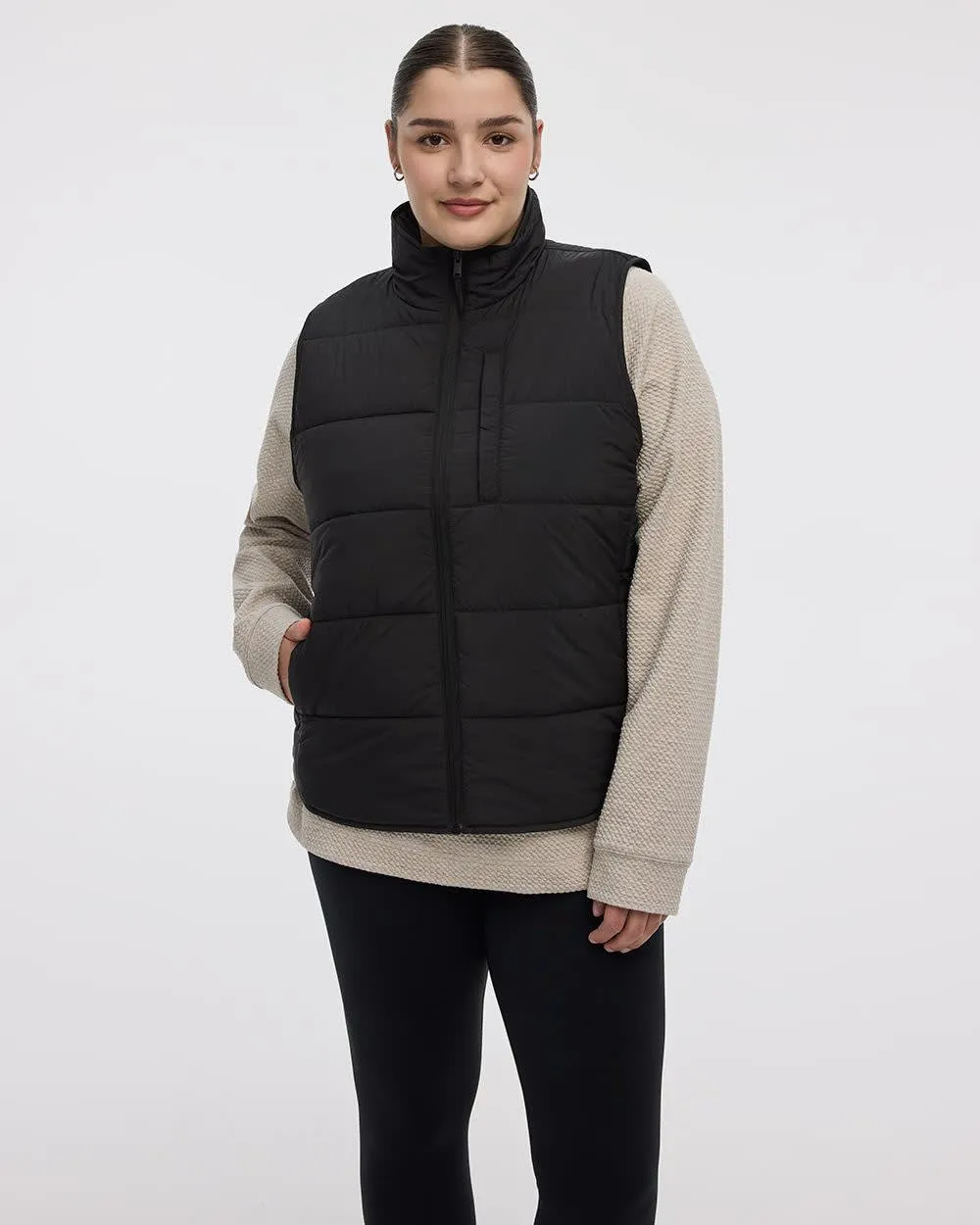 Sleeveless Puffy Vest - Hyba sold by Reitmans product image thumbnail 5