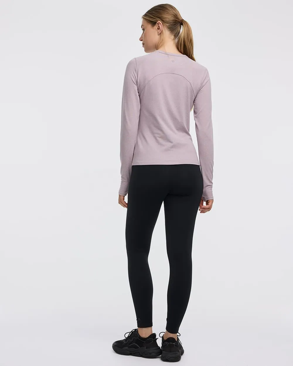 Long-Sleeve Crew-Neck Top - Hyba sold by Reitmans product image thumbnail 2