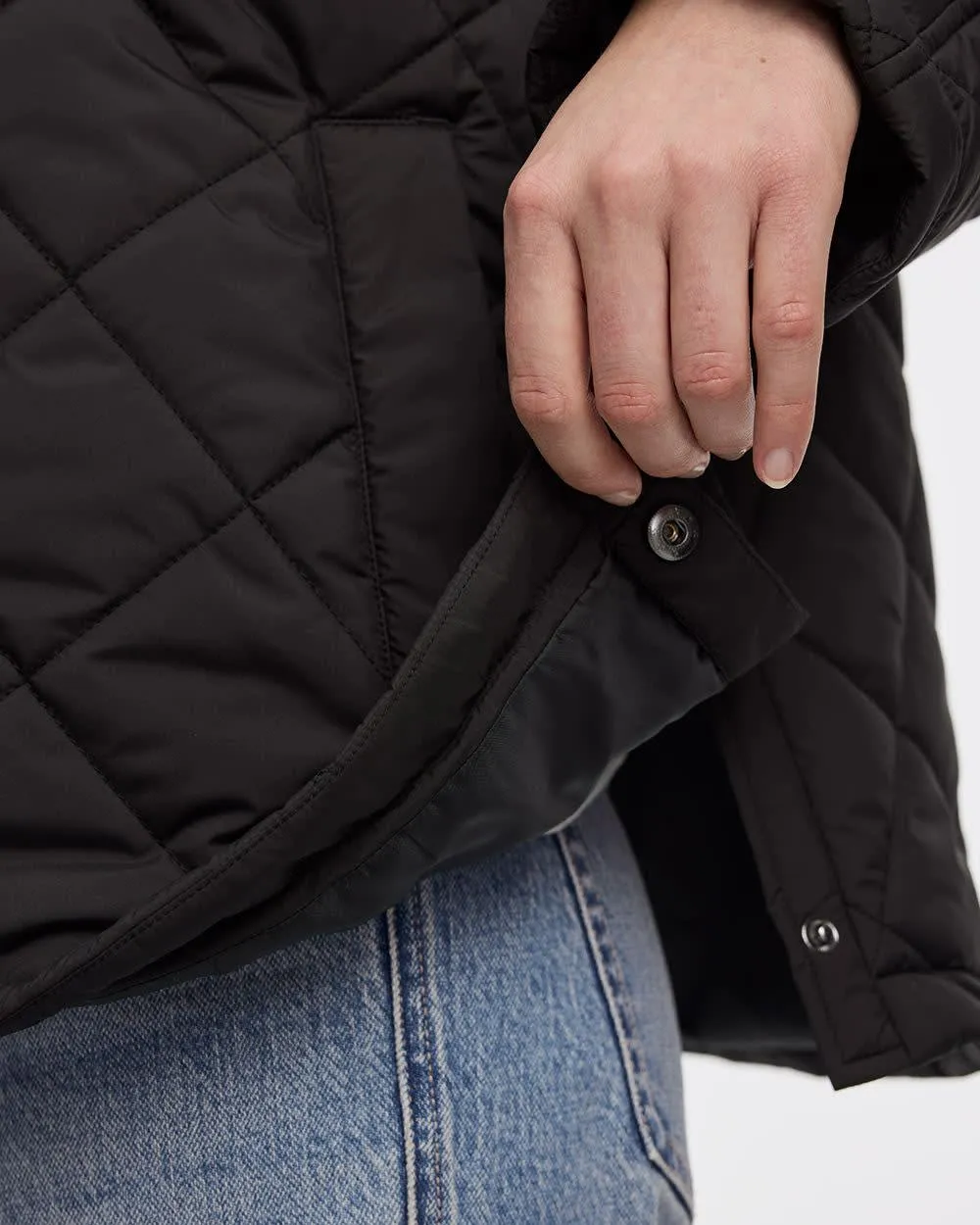 Quilted Hooded Jacket sold by Reitmans product image thumbnail 5