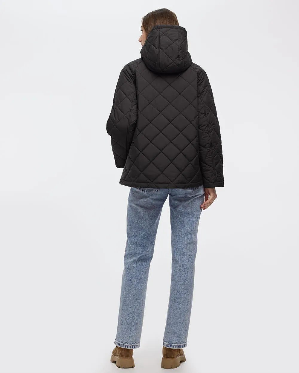 Quilted Hooded Jacket sold by Reitmans product image thumbnail 2