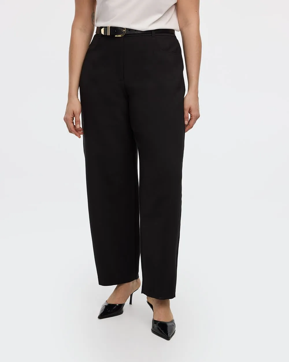 Mid-Rise Barrel Pants sold by Reitmans product image thumbnail 3