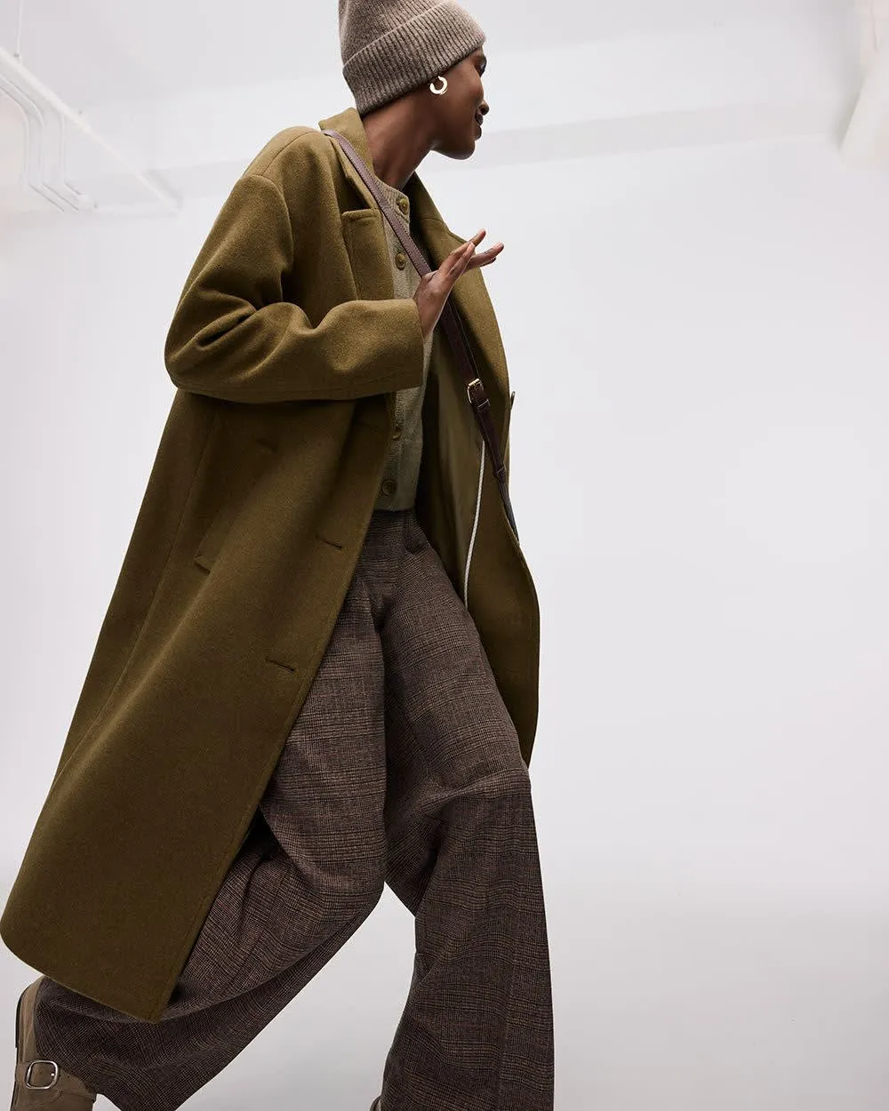 Loose Coat with Three-Button Closure sold by Reitmans product image thumbnail 3