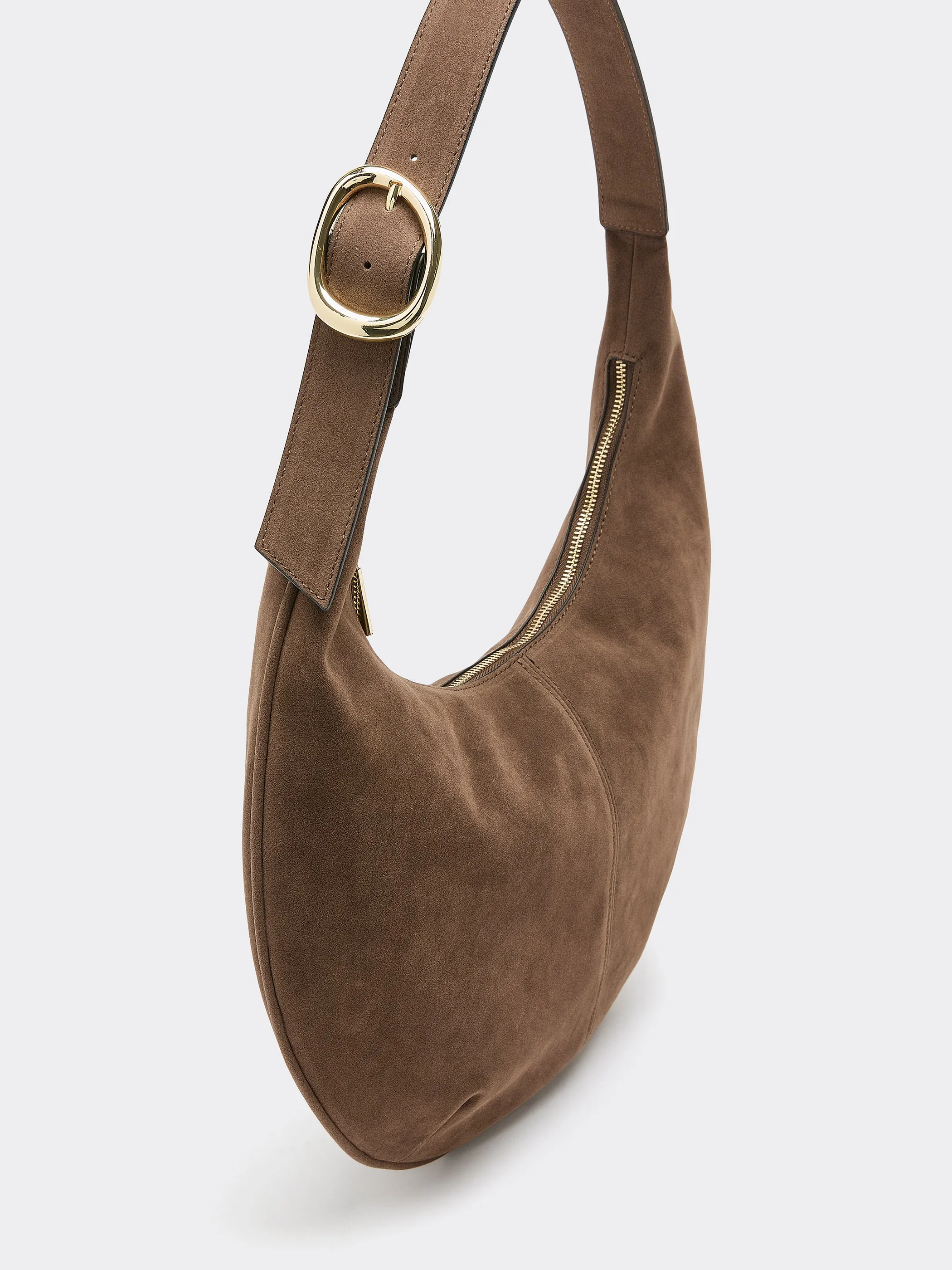 Faux Suede Hobo Shoulder Bag sold by Reitmans product image thumbnail 3