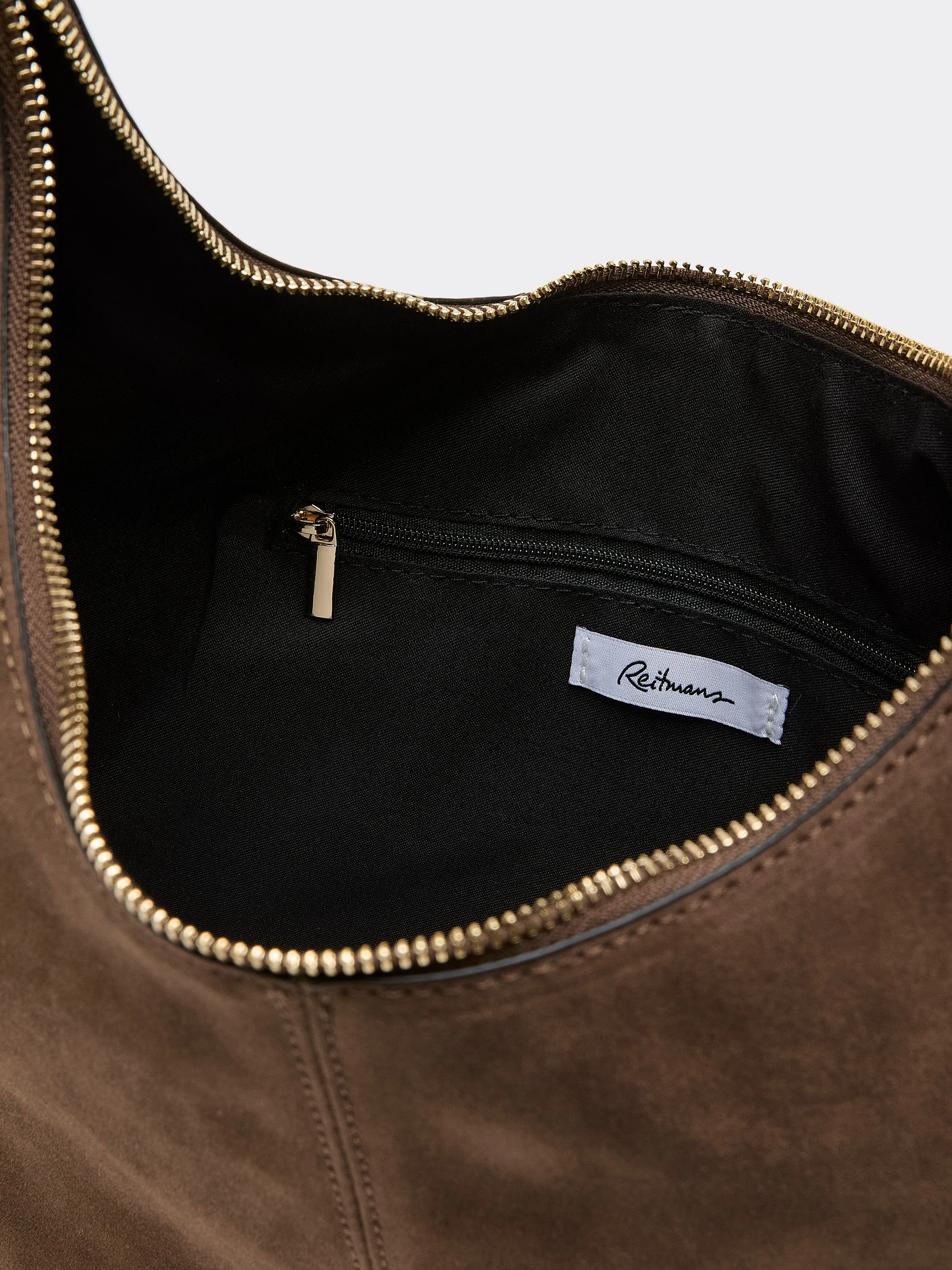 Faux Suede Hobo Shoulder Bag sold by Reitmans product image thumbnail 2