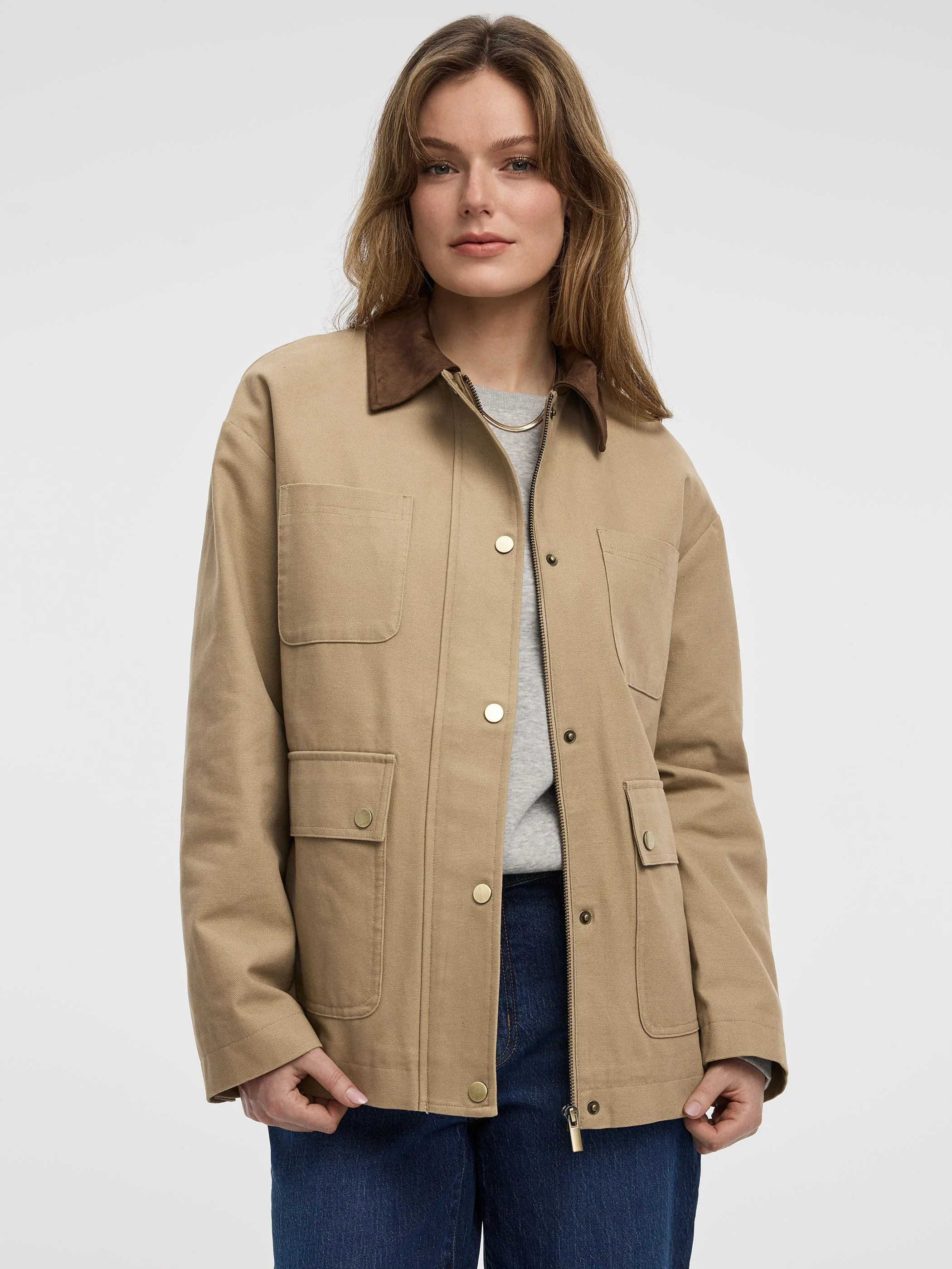 Canvas Jacket sold by Reitmans product image thumbnail 5