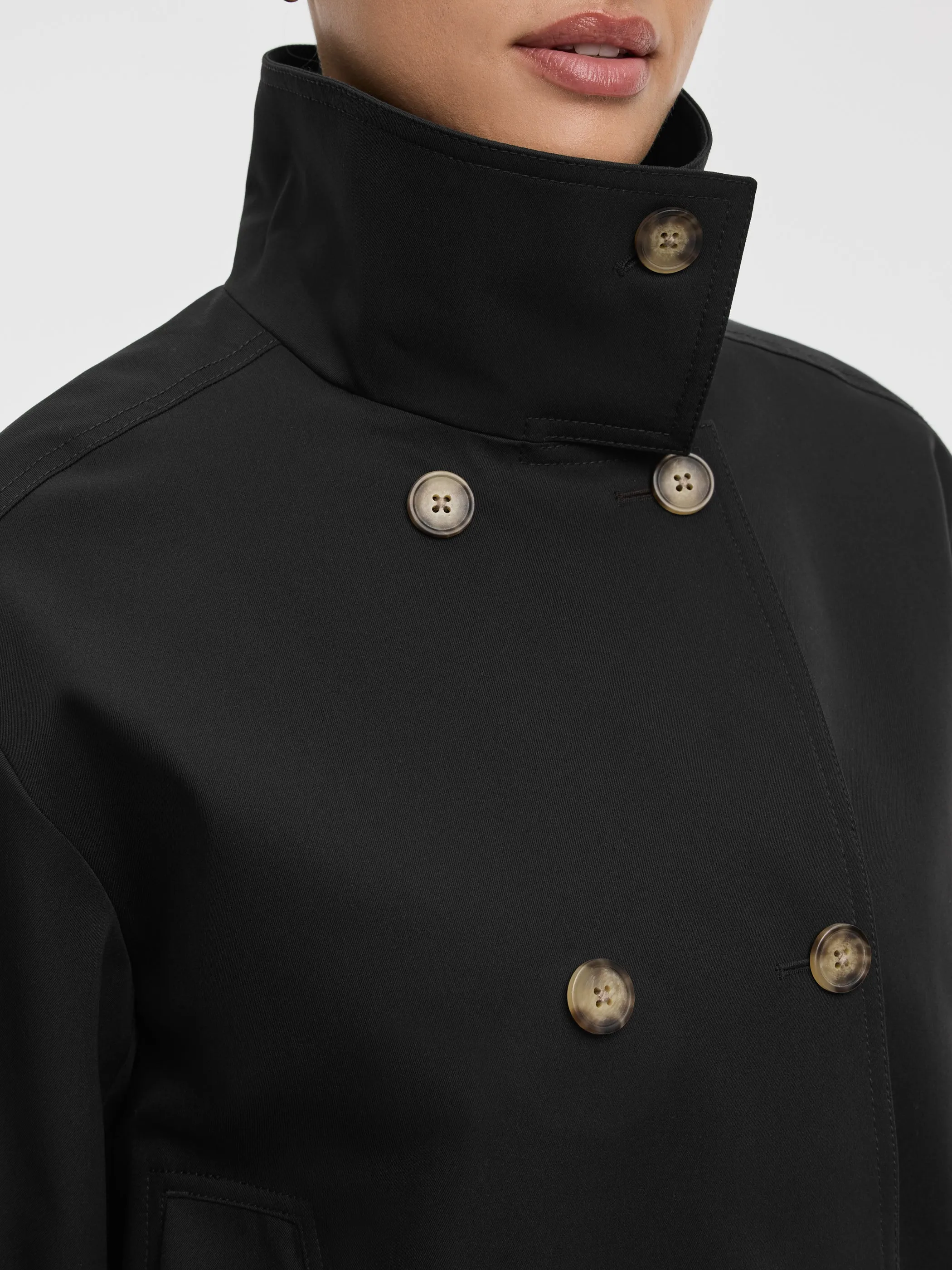 Short Mock-Neck Coat sold by Reitmans product image thumbnail 2