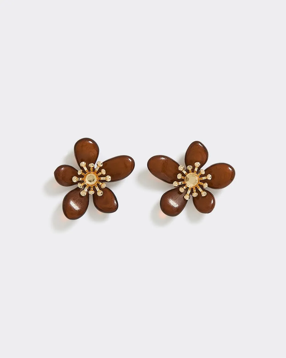 Resin Flower Earrings sold by Reitmans product image thumbnail 2