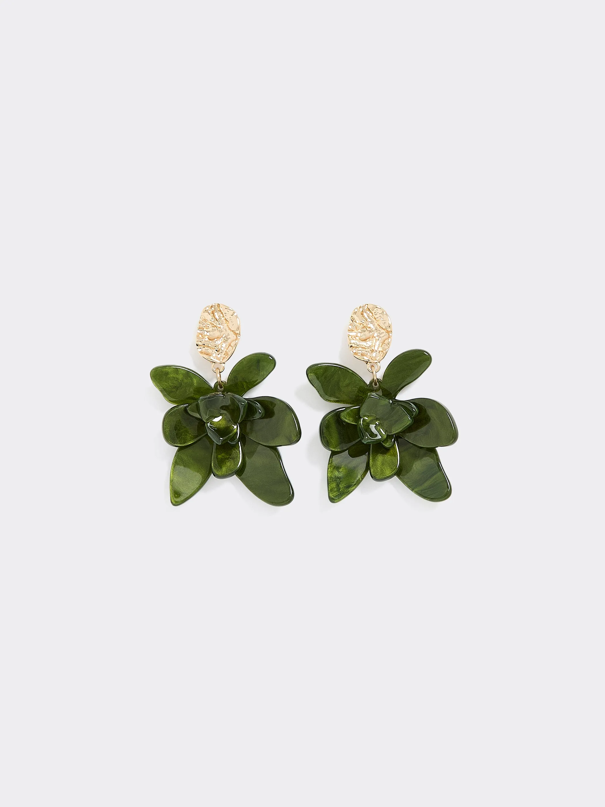 Earrings with Resin Flower Pendants sold by Reitmans product image thumbnail 2