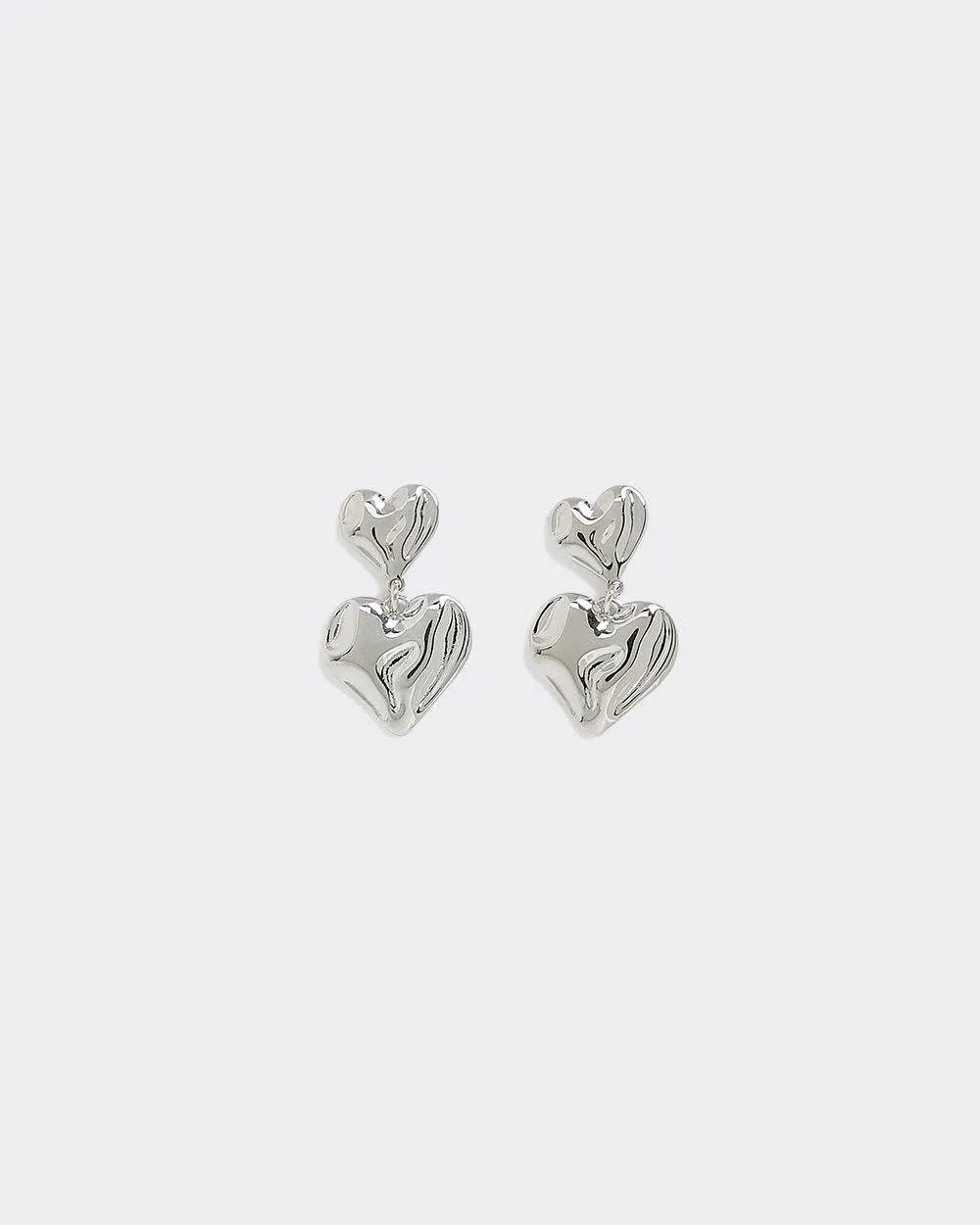 Double Heart Earrings sold by Reitmans product image thumbnail 3