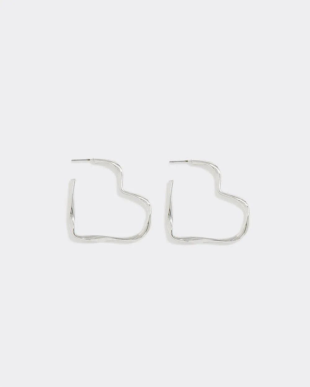 Heart-Shaped Hoops sold by Reitmans product image thumbnail 3