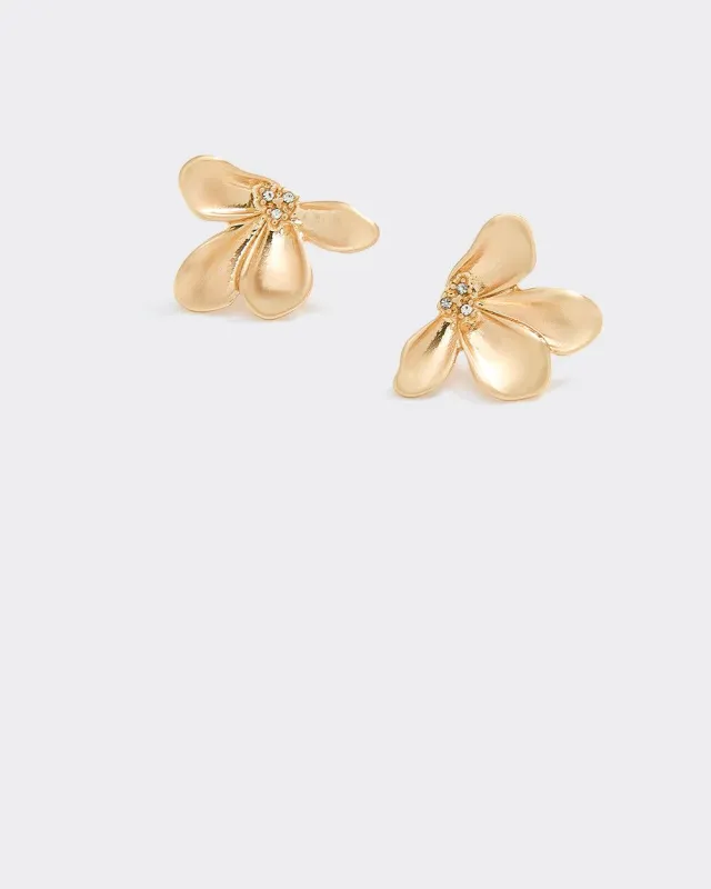 Half-Flower Earrings sold by Reitmans