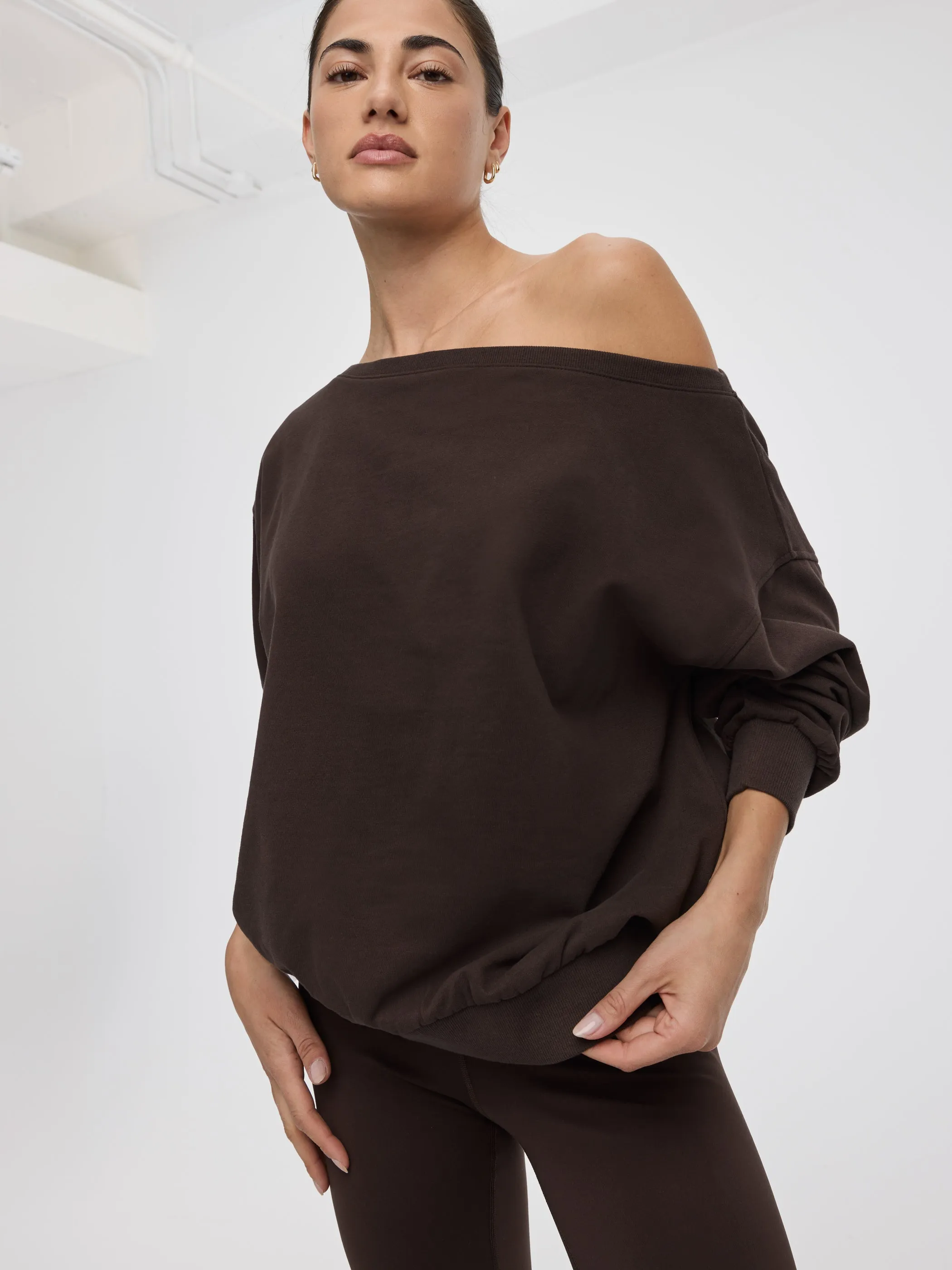 Off-the-Shoulder Long-Sleeve Top - Hyba sold by Reitmans product image thumbnail 4