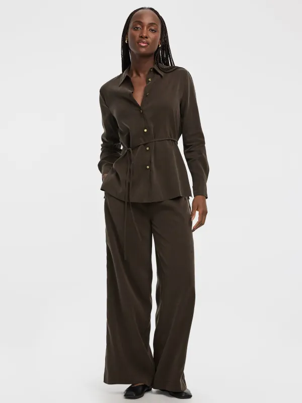 Wide-Leg High-Rise Pull-On Pant sold by Reitmans