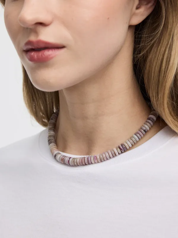 Short Necklace with Disc Beads sold by Reitmans