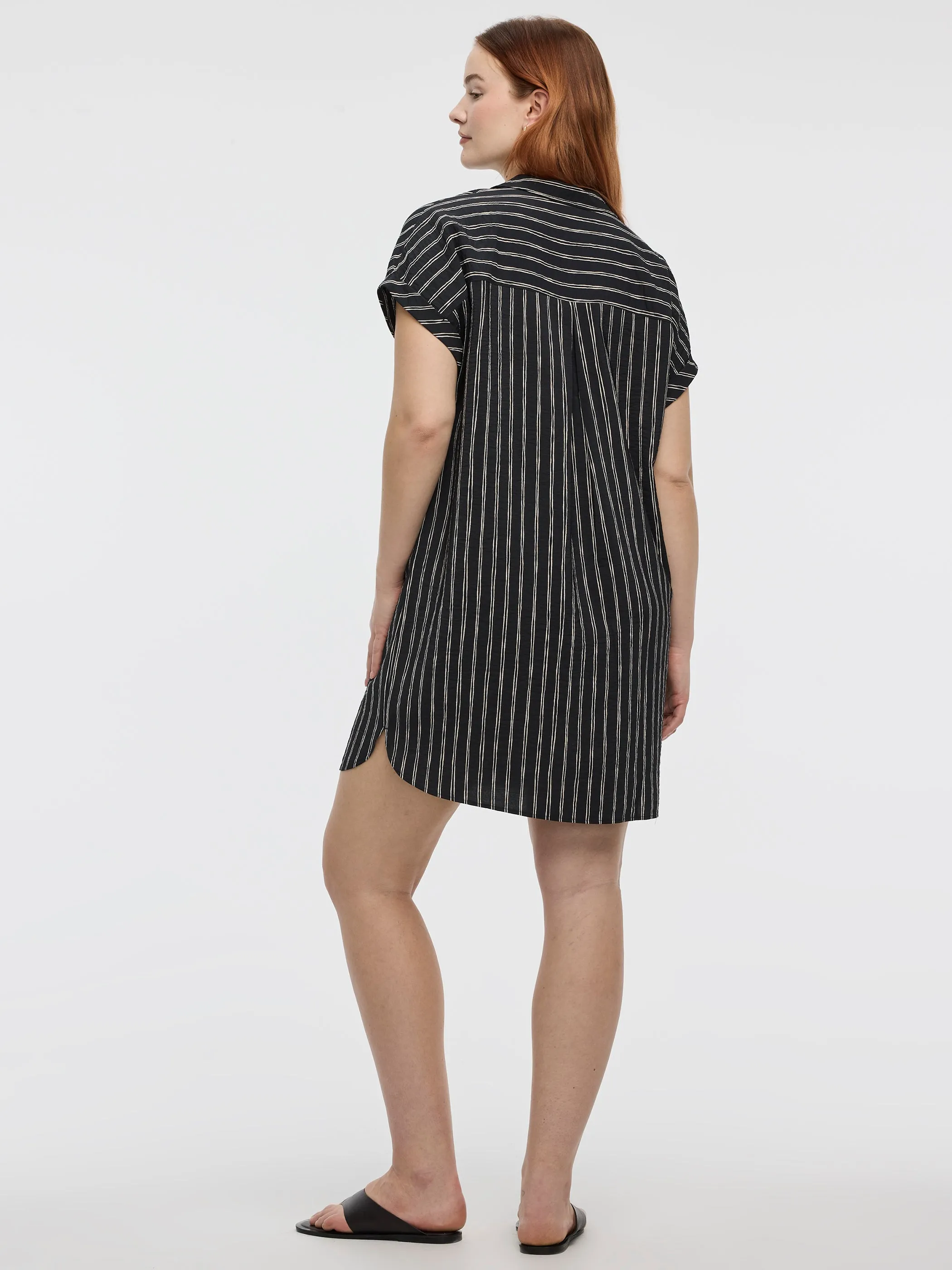 Short-Sleeve Shift Dress sold by Reitmans product image thumbnail 3
