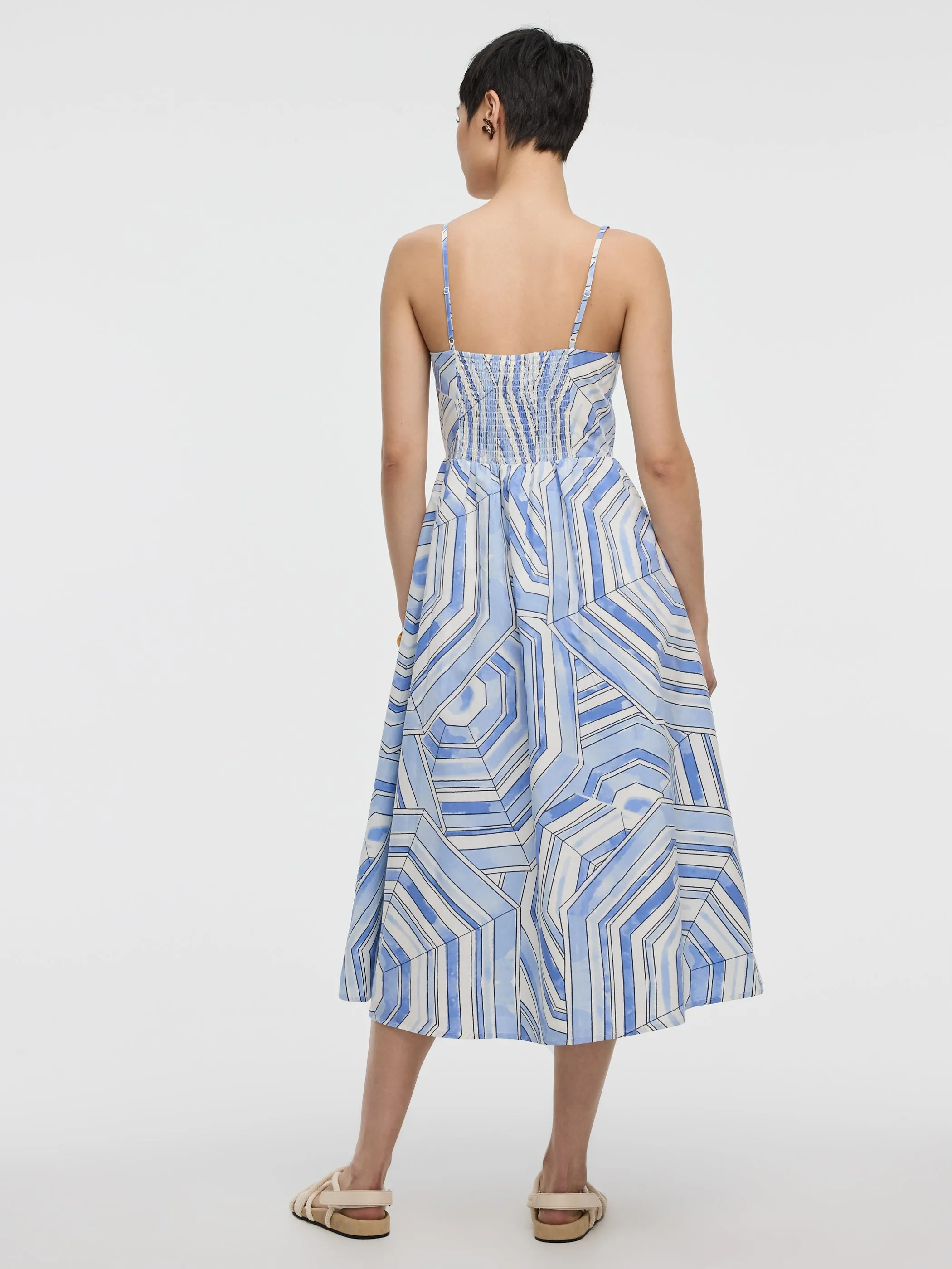 Sleeveless Fit and Flare Midi Dress sold by Reitmans product image thumbnail 3