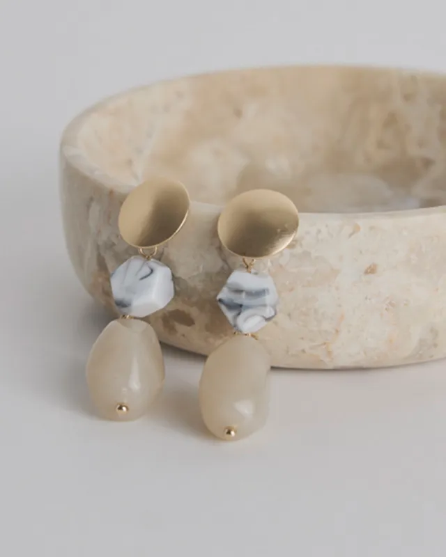 Resin Pendant Earrings sold by Reitmans