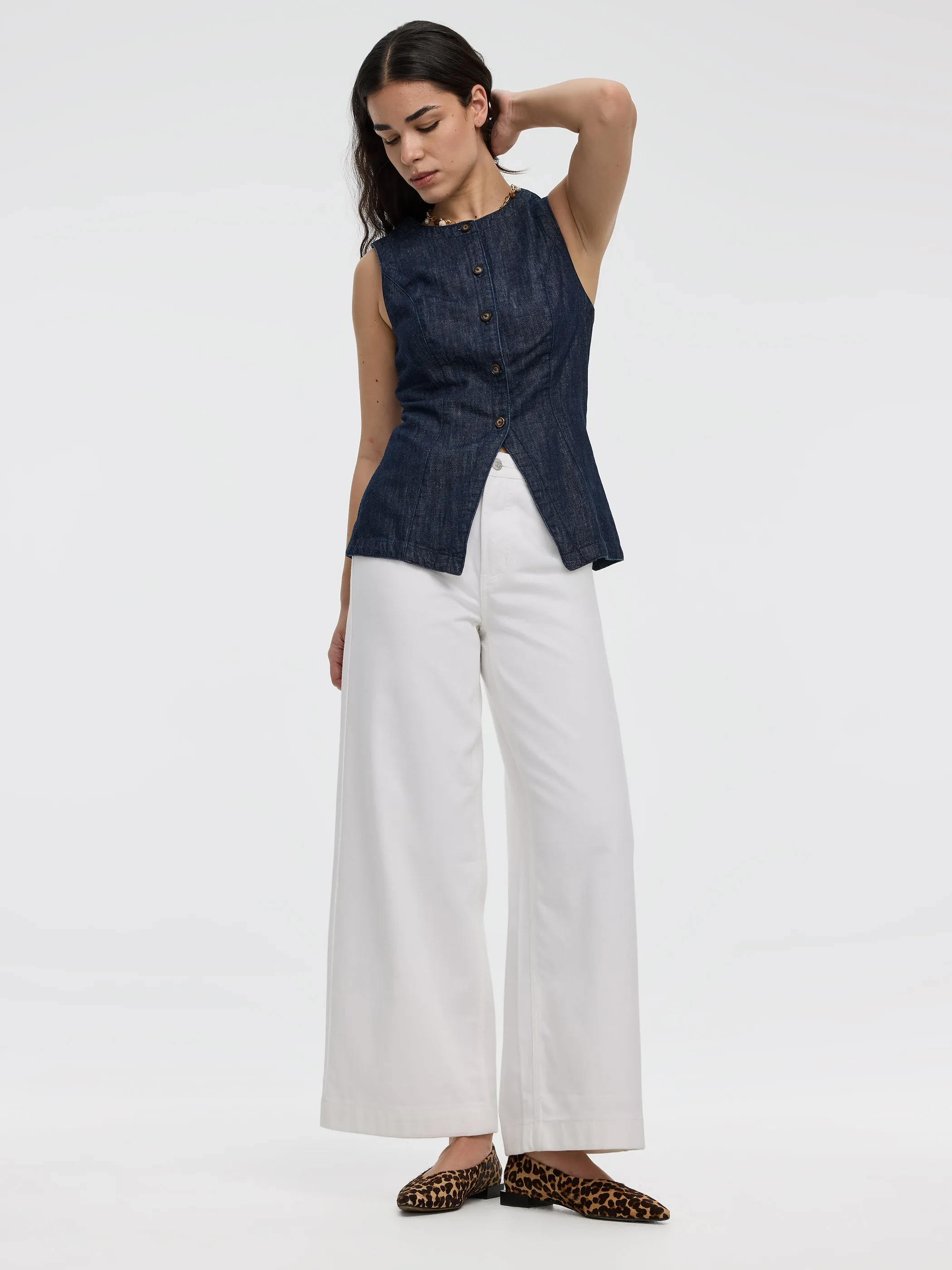 Denim Vest sold by Reitmans product image thumbnail 4