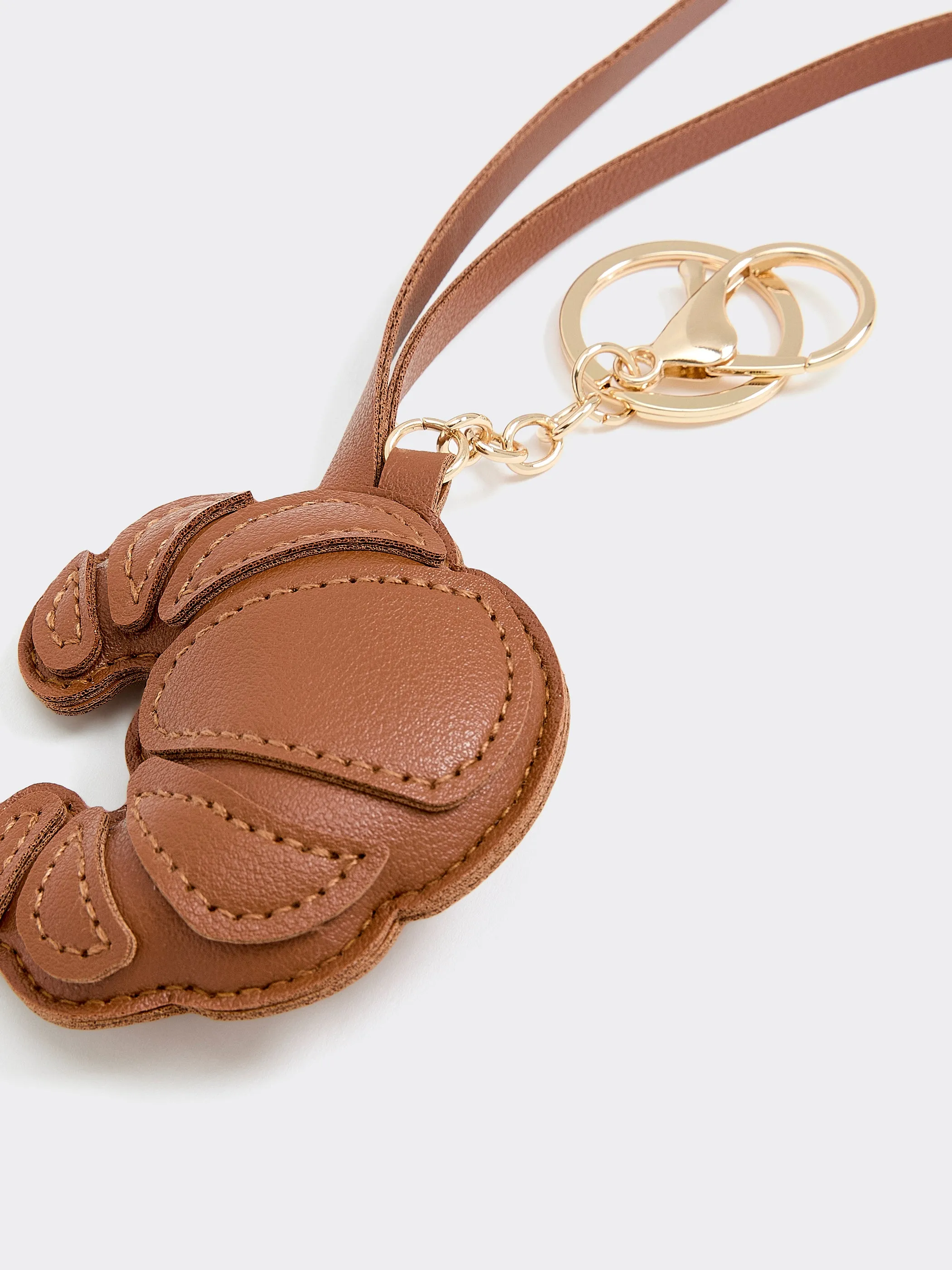 Faux Leather Croissant Bag Charm sold by Reitmans product image thumbnail 2