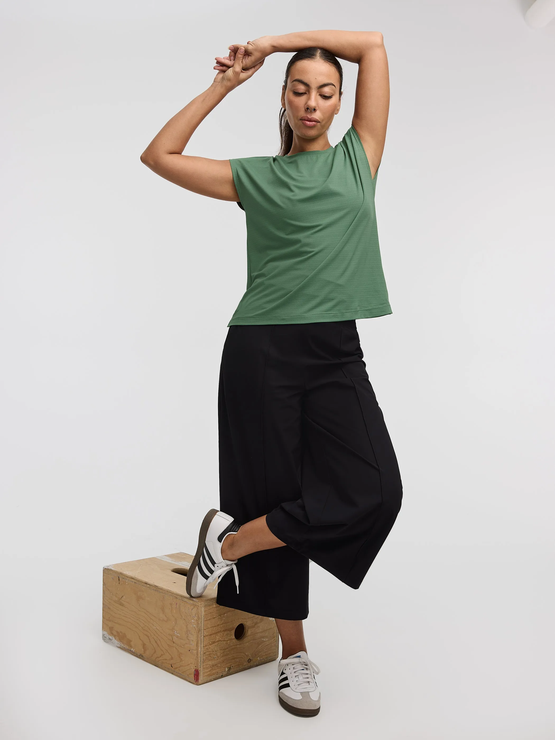 Wide-Leg Cropped Pant - Hyba sold by Reitmans product image thumbnail 5