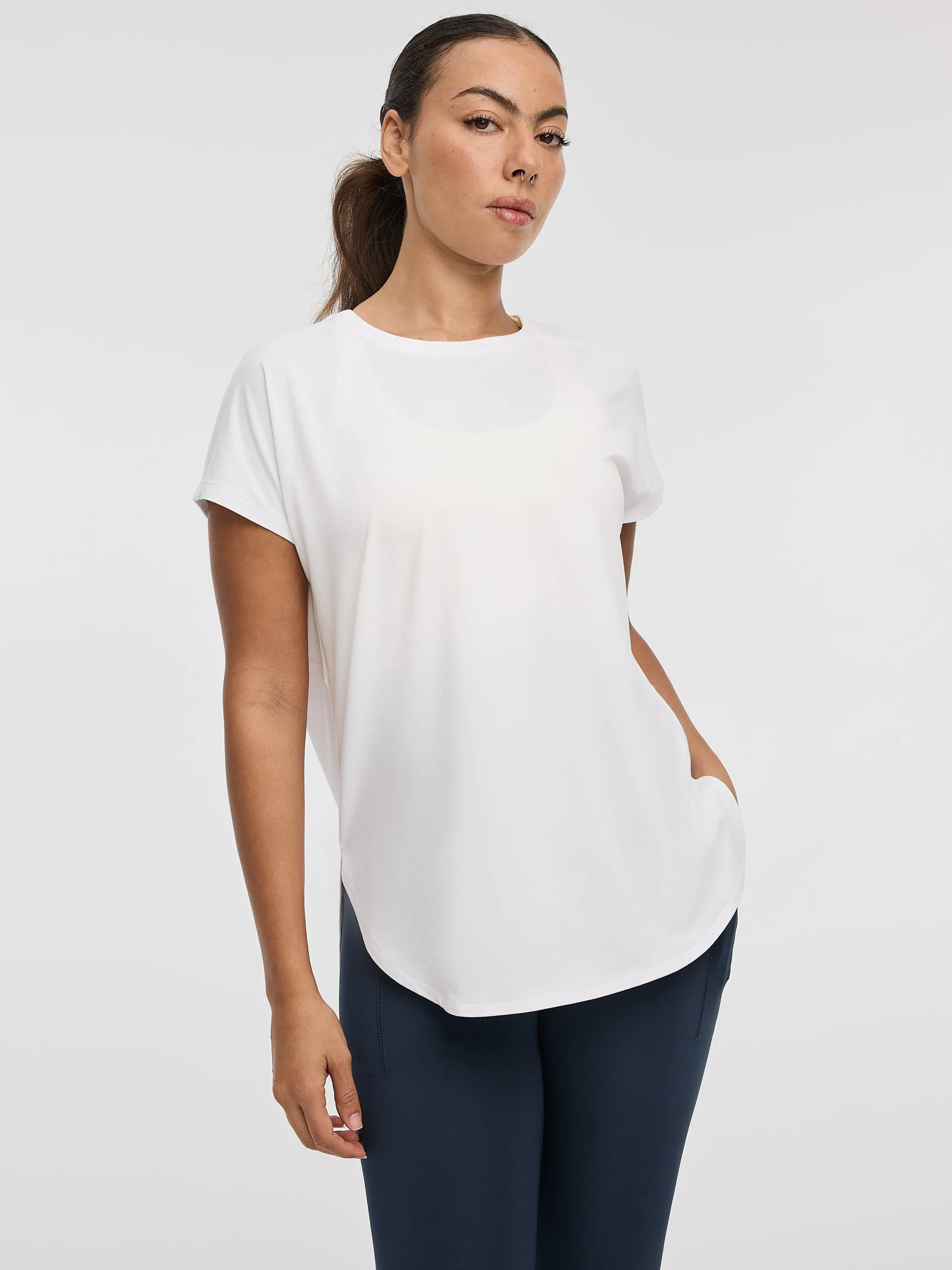 Crew-Neck T-Shirt - DRY-LUX (R) Hyba sold by Reitmans