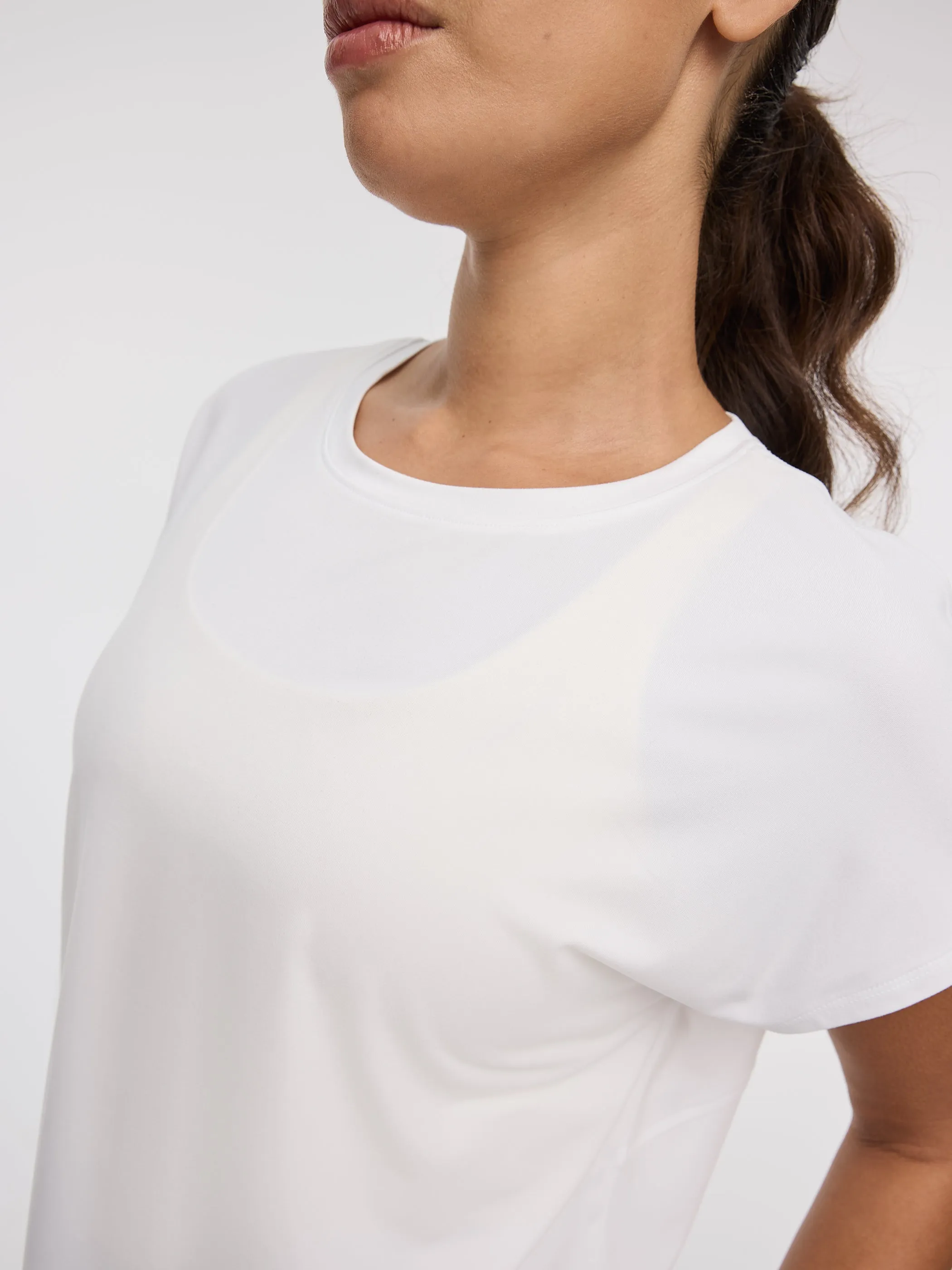 Crew-Neck T-Shirt - DRY-LUX (R) Hyba sold by Reitmans product image thumbnail 2