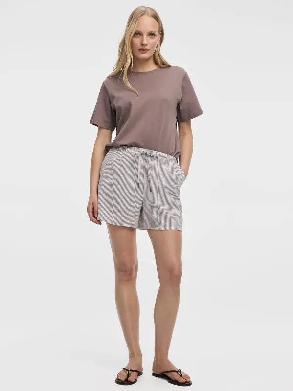 Seersucker Shorts made by Reitmans