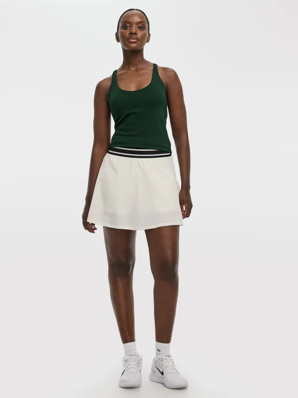 Skort with Striped Waistband - Hyba made by Reitmans