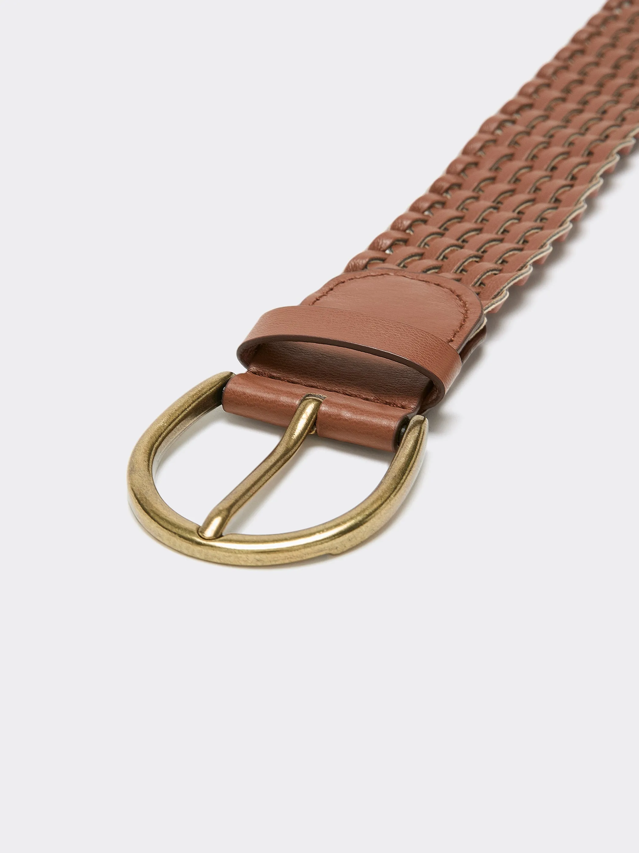 Braided Faux Leather Belt sold by Reitmans product image thumbnail 5