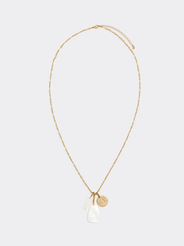 Long Necklace with Charms made by Reitmans