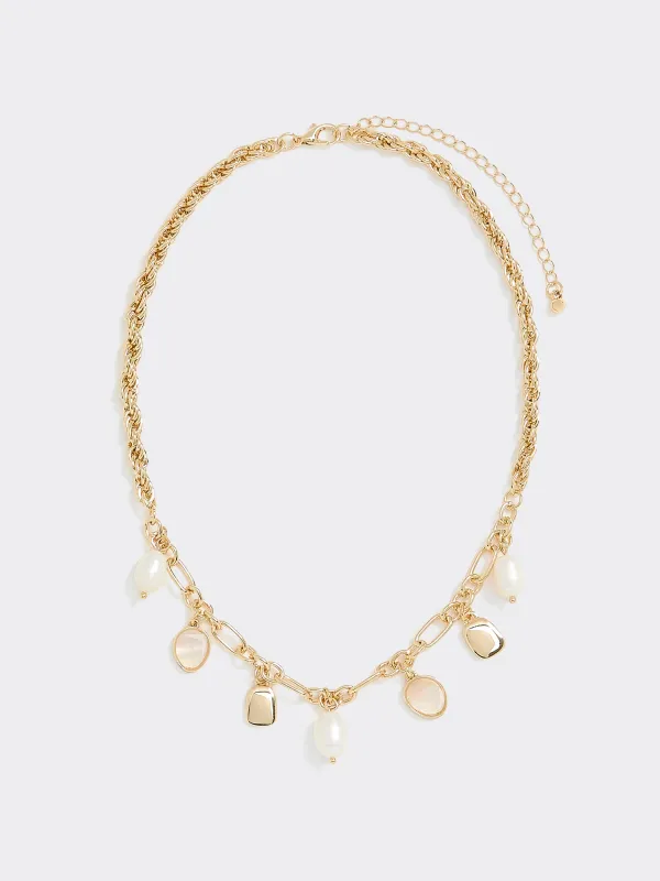 Short Necklace with Charms made by Reitmans