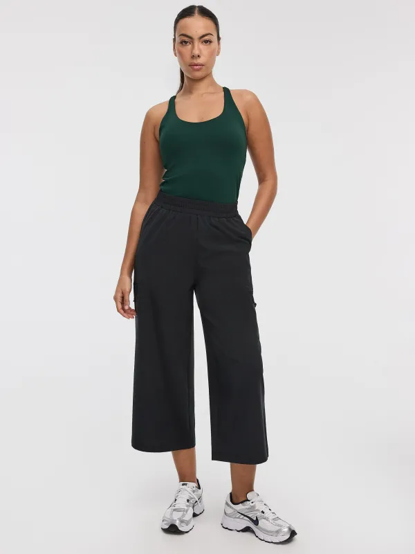 Wide-Leg High-Rise Cropped Pant - Hyba made by Reitmans