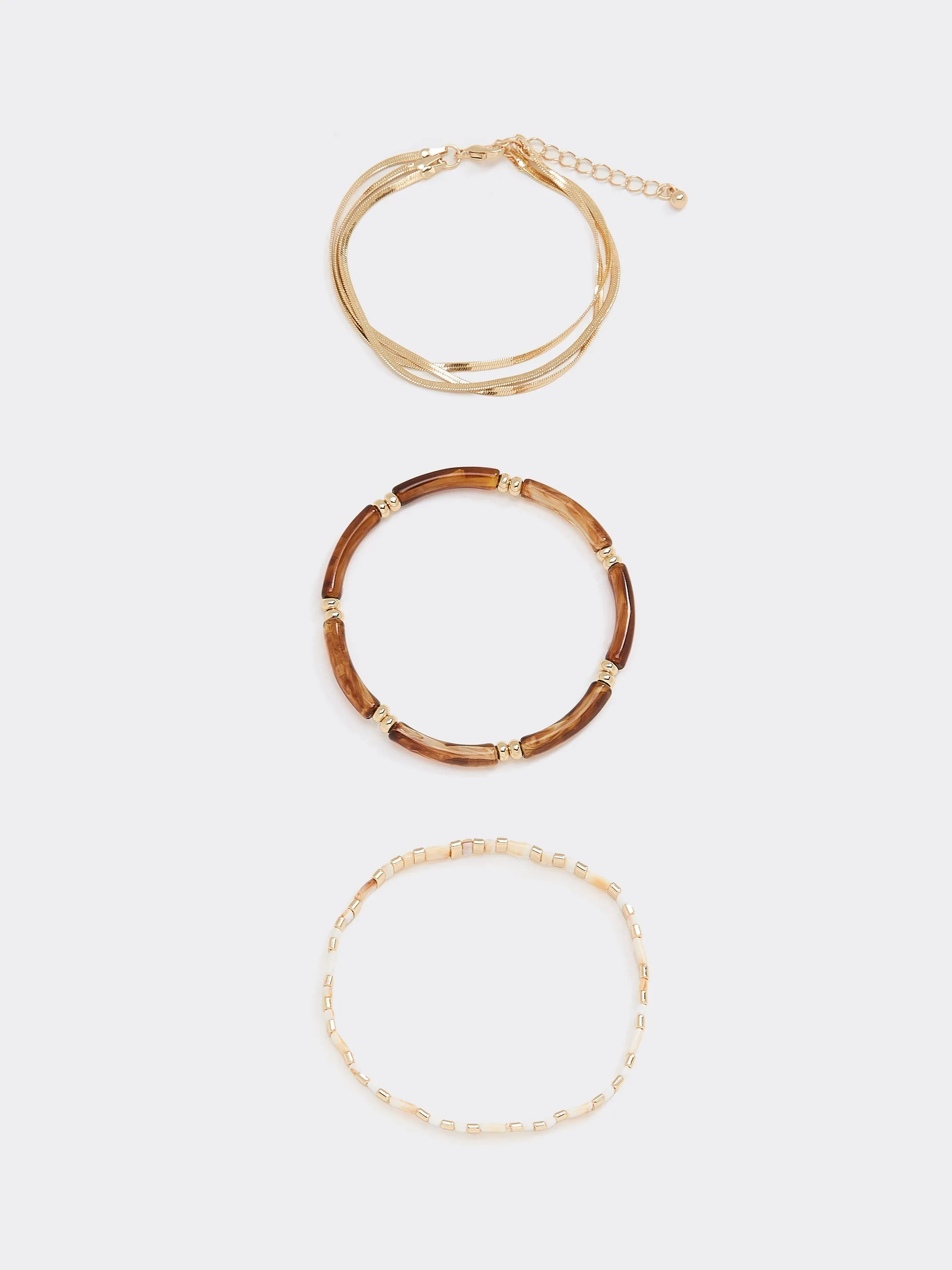 Bracelets with Mother-of-Pearl - Set of 3 sold by Reitmans product image thumbnail 2