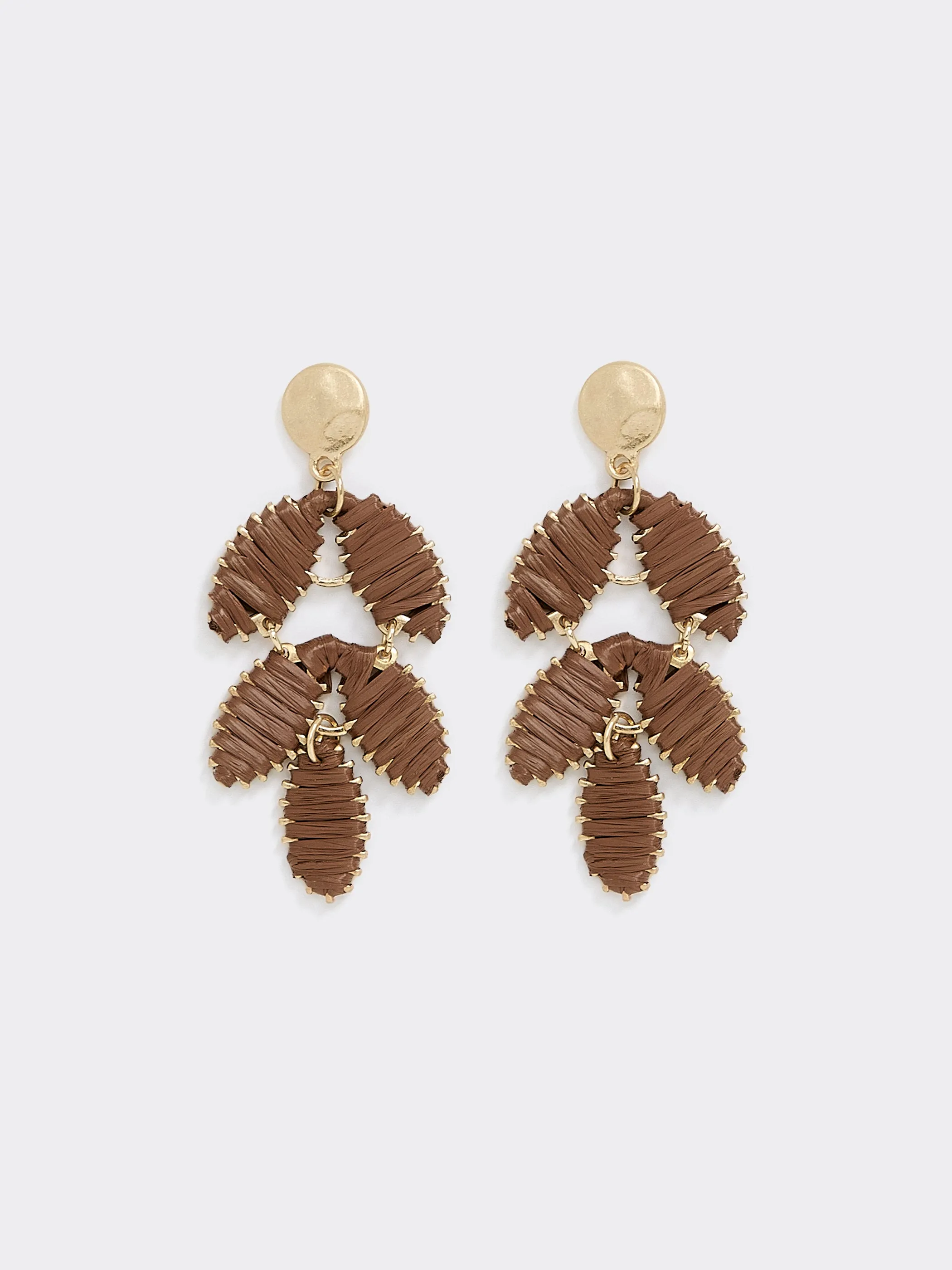 Raffia Pendant Earrings sold by Reitmans product image thumbnail 2
