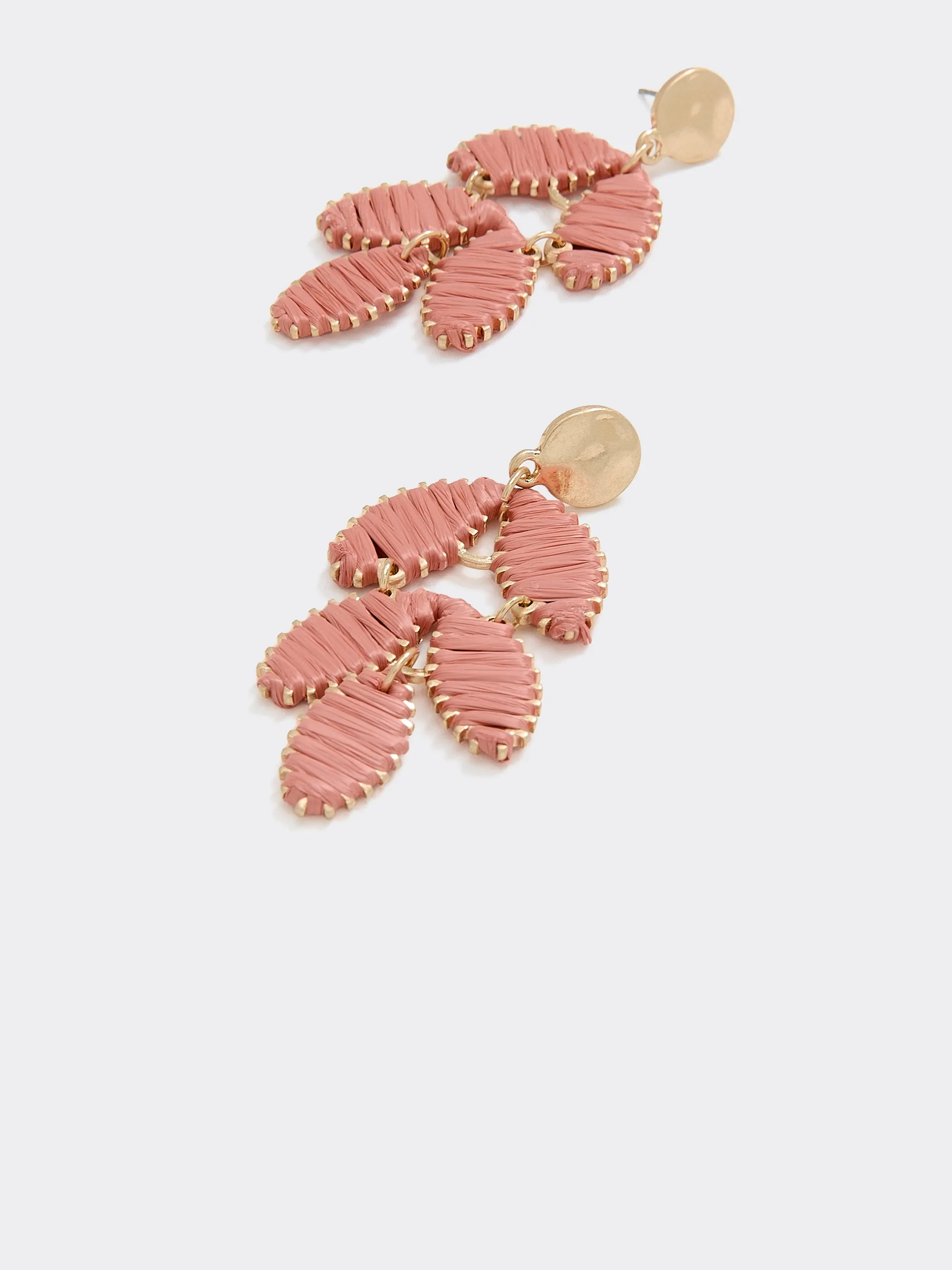 Raffia Pendant Earrings sold by Reitmans product image thumbnail 3