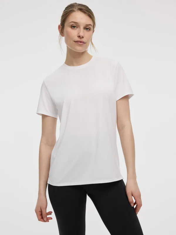 Crew-Neck T-Shirt - DRY-LUX (R) Hyba Essentials made by Reitmans