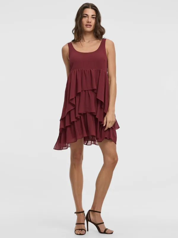Sleeveless Scoop-Neck Tiered Dress made by Reitmans