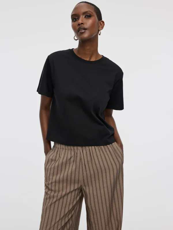 Crew-Neck Boxy T-Shirt made by Reitmans