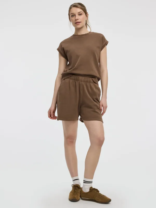 French Terry Bermuda Shorts - Hyba made by Reitmans