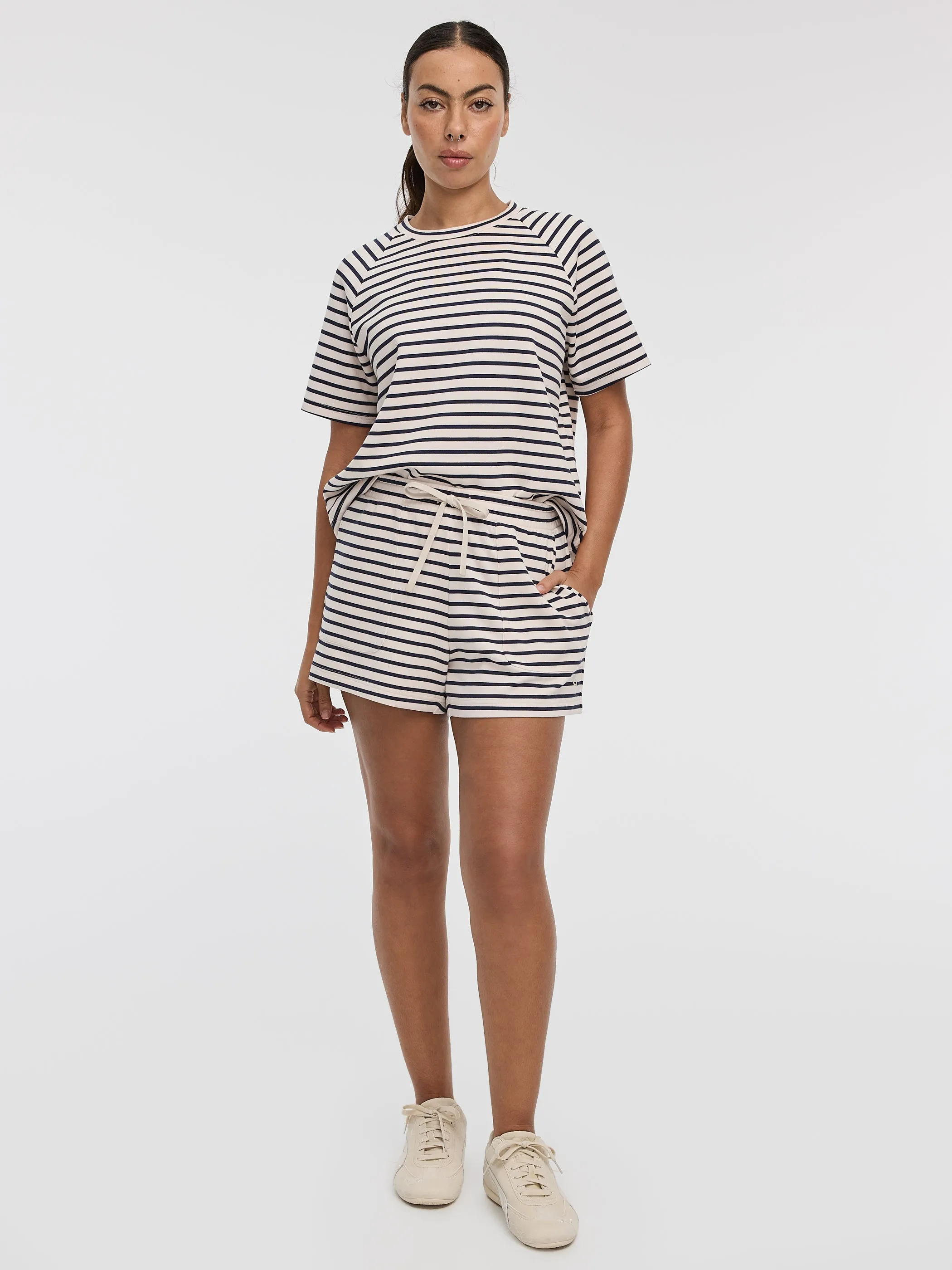 Striped Shorts - HYLUX - Hyba sold by Reitmans