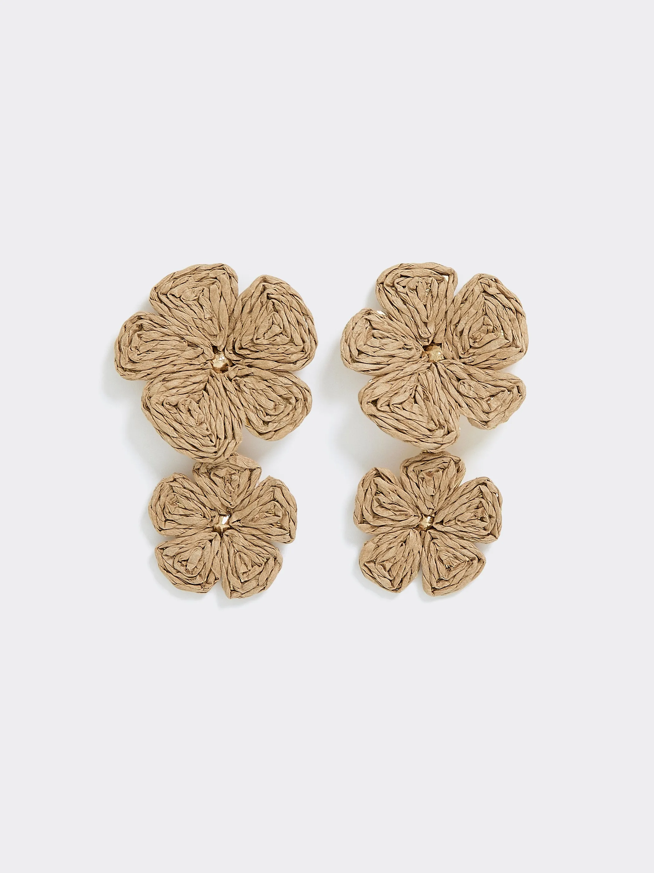 Flower Raffia Earrings sold by Reitmans product image thumbnail 2