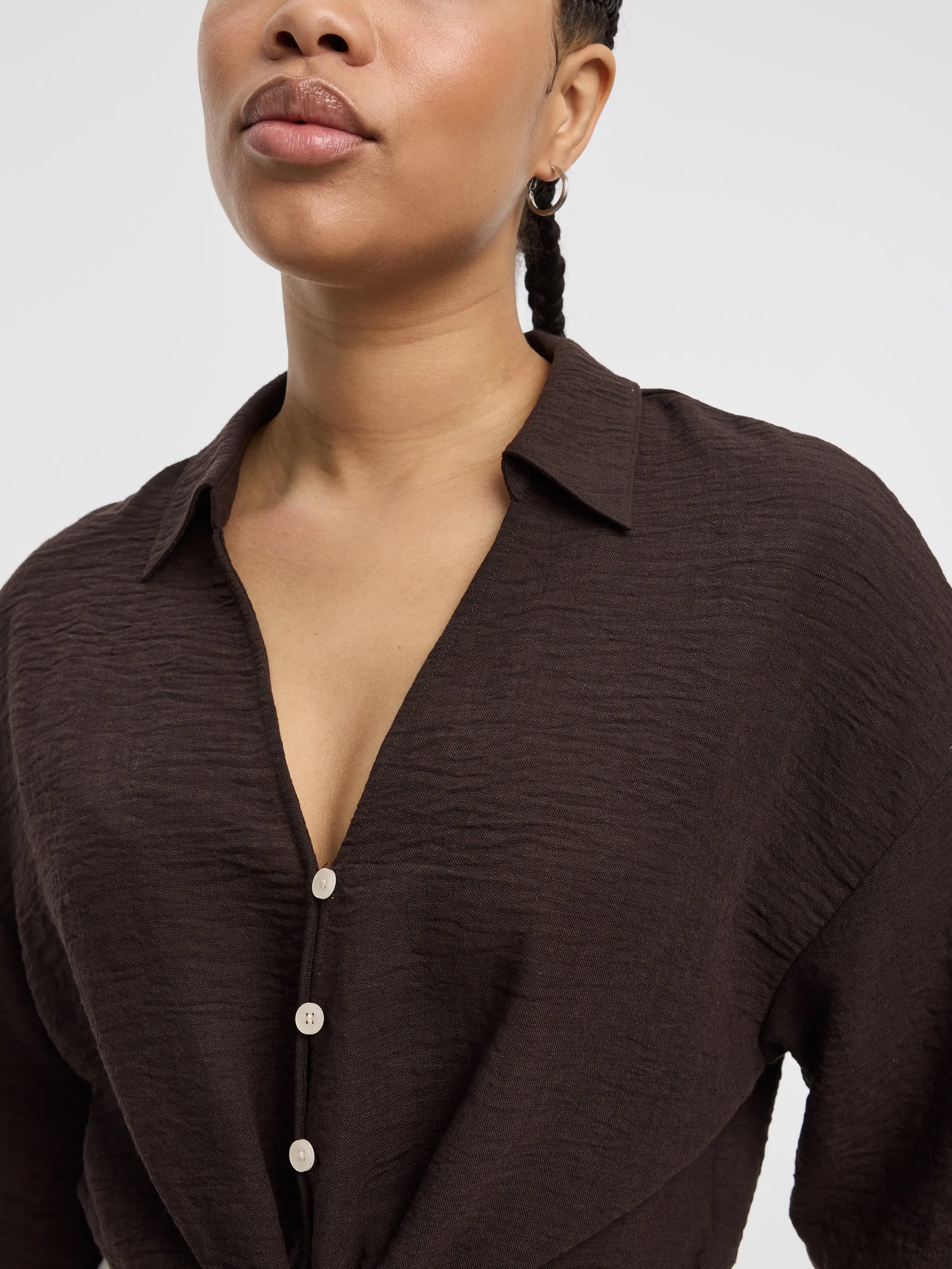 Short-Sleeve Half-Zip Polo - HYLUX - Hyba sold by Reitmans product image thumbnail 3