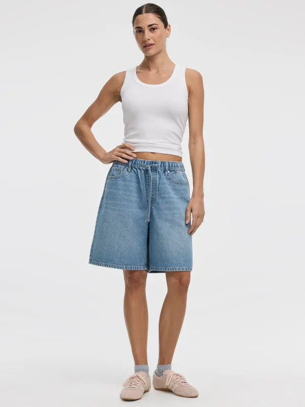 Baggy Bermuda Shorts made by Reitmans