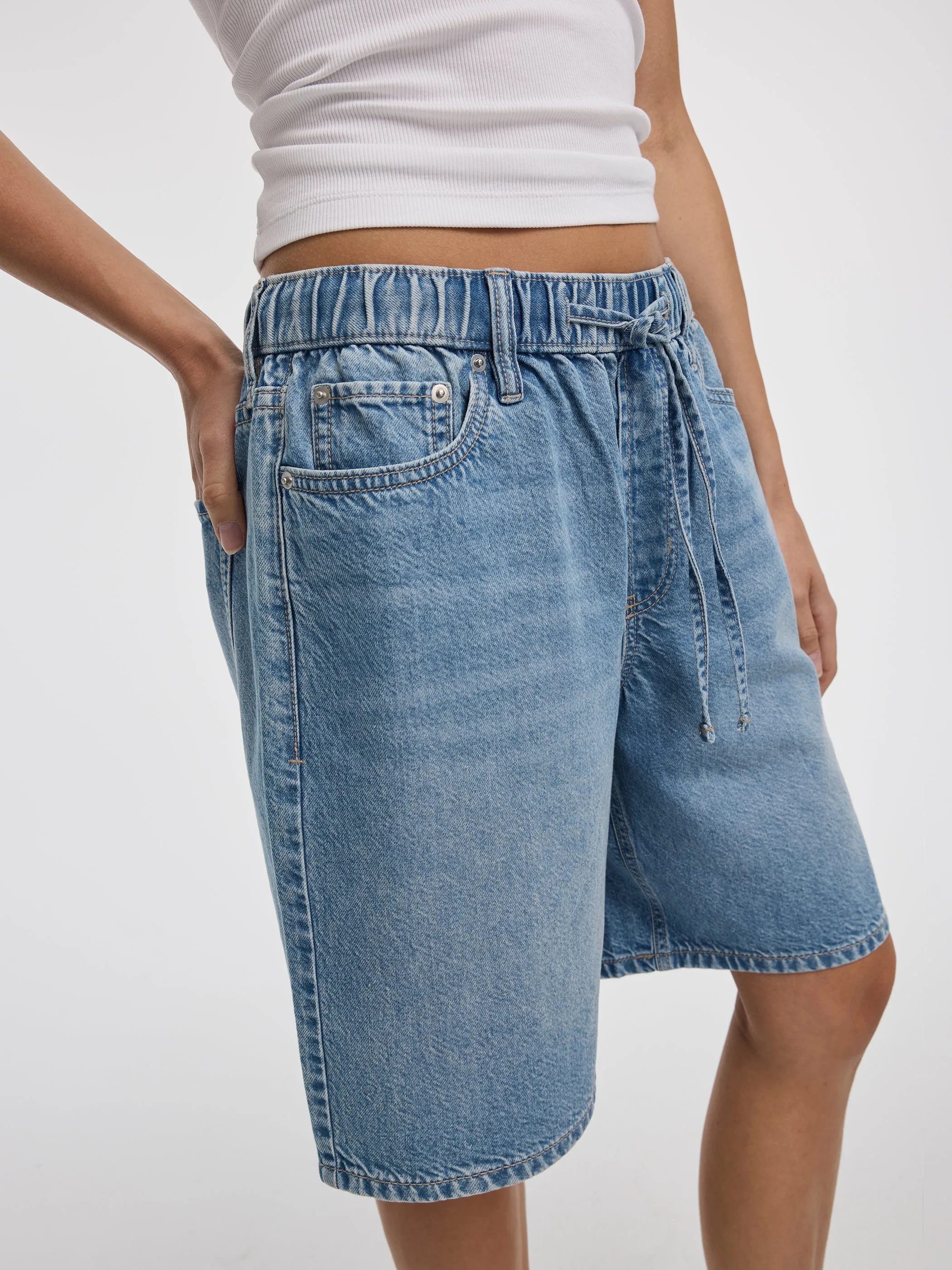 Baggy Bermuda Shorts sold by Reitmans product image thumbnail 2